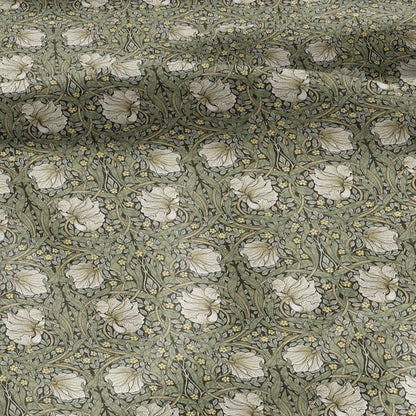 William Morris Pimpernel 100% LINEN Art and Crafts Fabric - Victorian flax fabric - British historical pattern 2979G