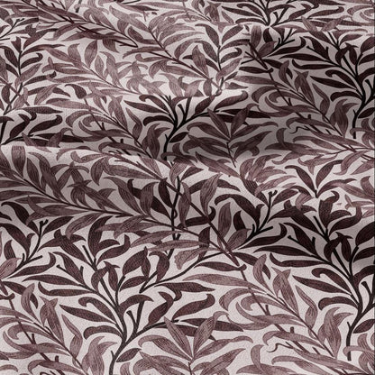 William Morris Willow Bough blue 100% LINEN Fabric - British linen floral upholstery home textile Victorian fabrics 3198