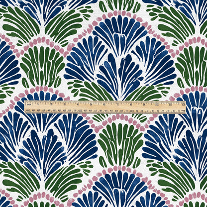 100% LINEN Fabric Modern abstract - botanical Grandmillenial - heavy linen fabric for upholstery home decor 3125