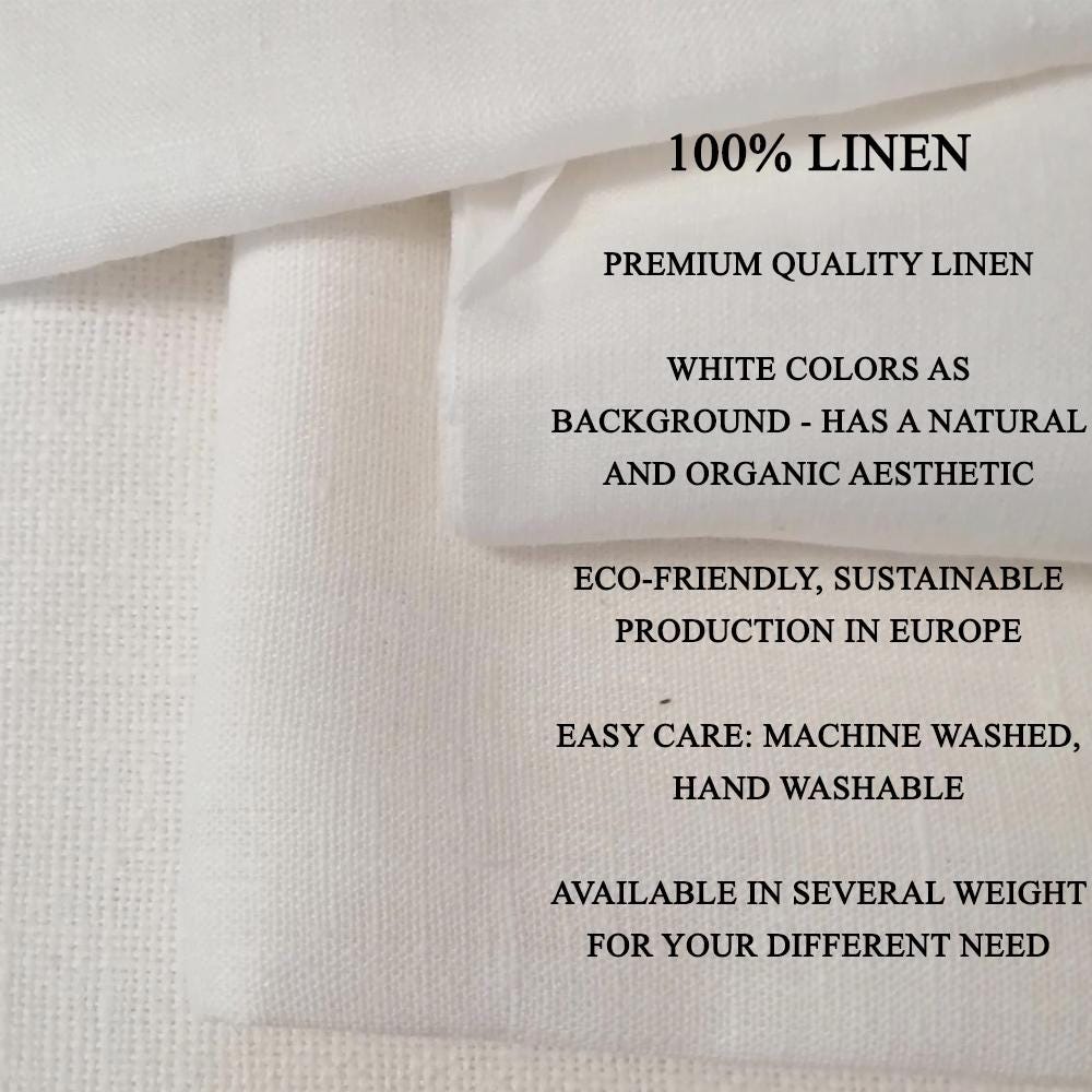 100% LINEN Sweet PEA print fabric 2284